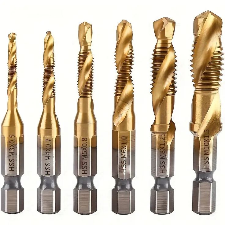 Titanium Tap Bit Set m10 - Temu